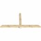 Ekena Millwork Eugene Rough Sawn Timber Gable Bracket, Douglas Fir, 108"W x 54"H x 4"D x 6"F, 12/12 Pitch GBW108X54X0406EUG00RDF - alternate 5